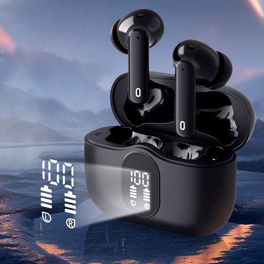 BeatBuds X1 Black - Wireless Earbuds - Noise Cancelling EarBuds