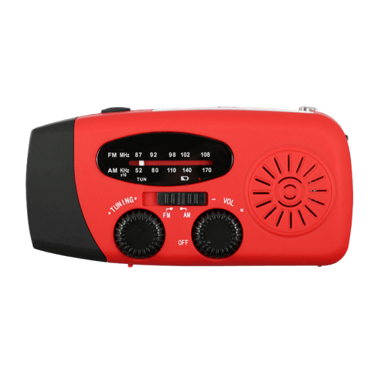 TrustyCharge - Hand Crank Radio Light Hand Crank Emergency Radio, AM/FM Radio